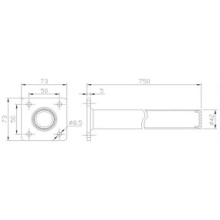 truck fenders mudguard support made in china No.116006